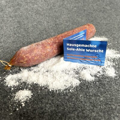 Hausgemachte Sole-Ahle Wurscht